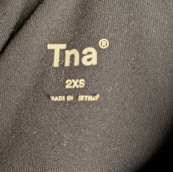 TNA Black Flare Leggings - Picture 3 of 4